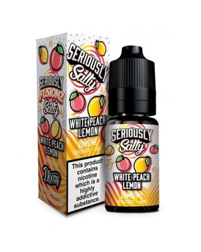 White Peach Lemon - Doozy - Seriously Salty Fusionz | 4 for £12