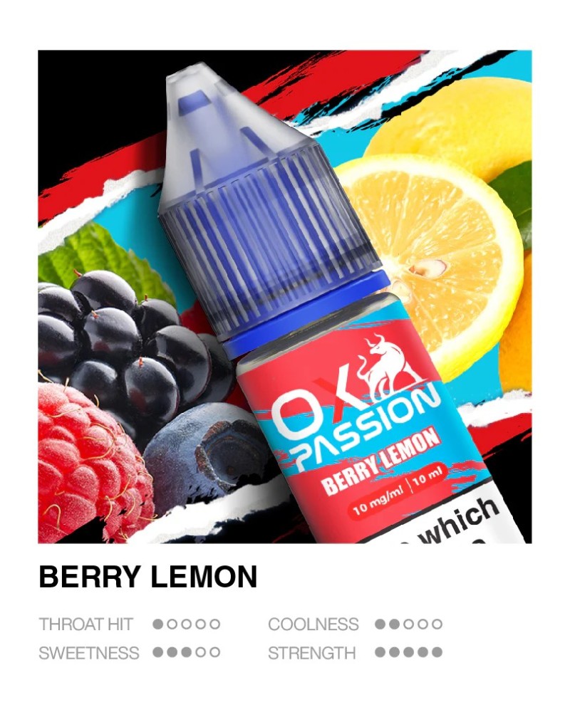 Berry Lemon - Ox Passion | 4 for £12