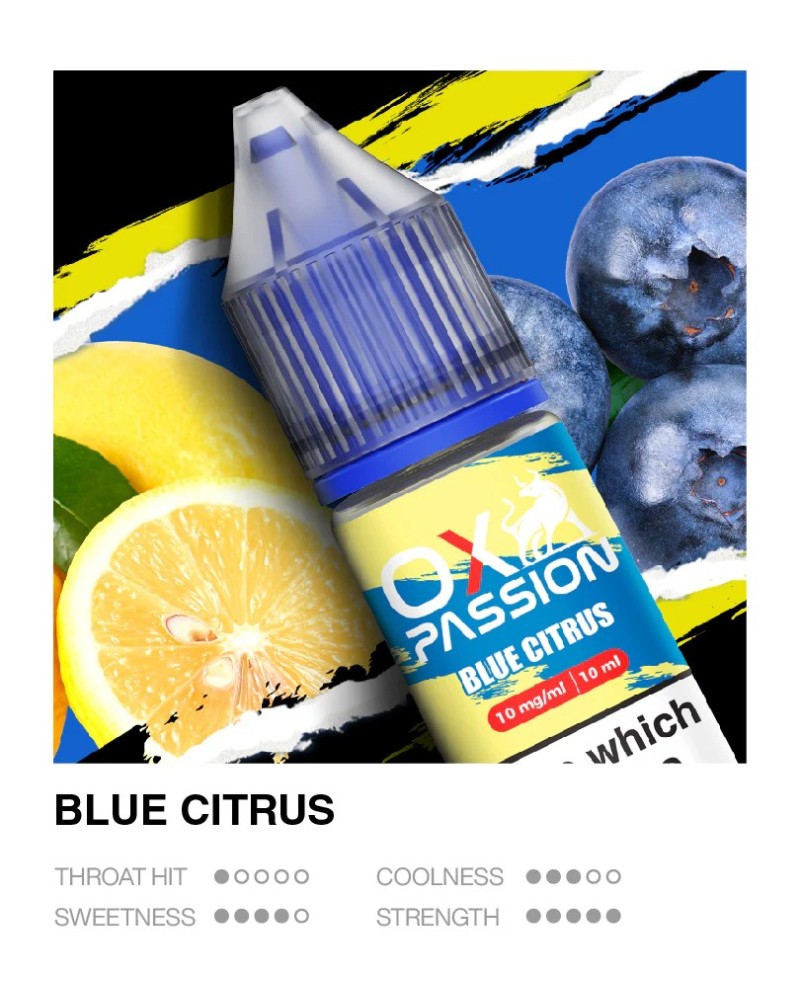 Blue Citrus - Ox Passion | 4 for £12