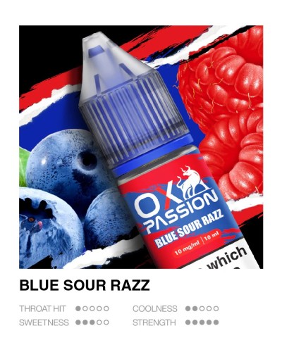 Blue Sour Razz - Ox Passion | 4 for £12