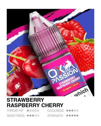 Strawberry Raspberry Cherry - Ox Passion | 4 for £12