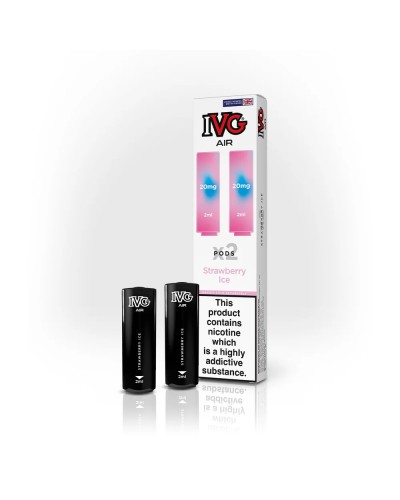 Strawberry Ice - IVG Air Pods - 2 pack