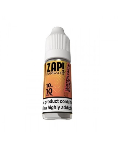 Waterlemon Burst- ZAP! Bar Salts - Nic Salt | 4 for £10