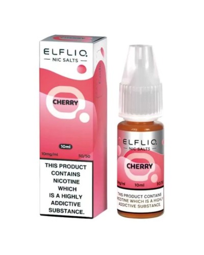 Cherry Elfliq Nic Salt 10ml | 4 for £12