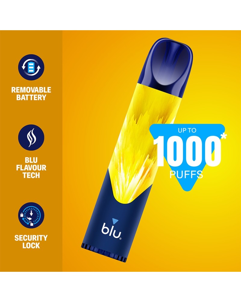 Banana Ice Blu Bar 1000 Disposable | 3 for £12