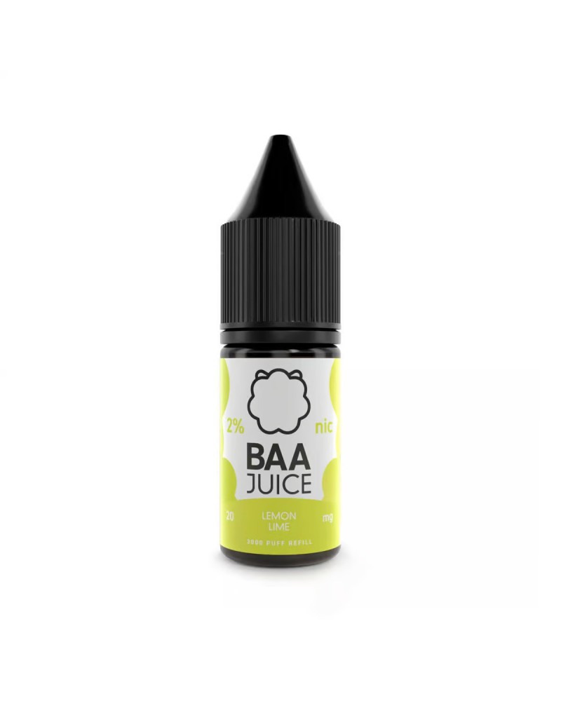 Lemon Lime Baa Juice Nic Salt | 4 for £10