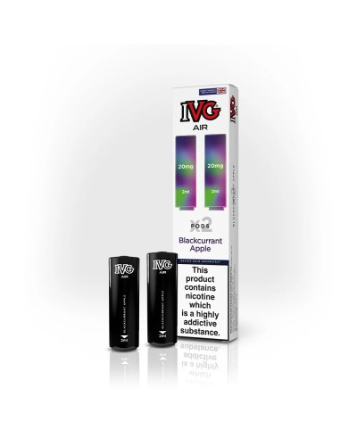 Blackcurrant Apple IVG Air Pods 2 pack | 2 for £8