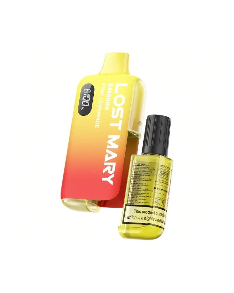 Pink Lemonade LOST MARY BM6000 Prefilled Kit | 3 for £30