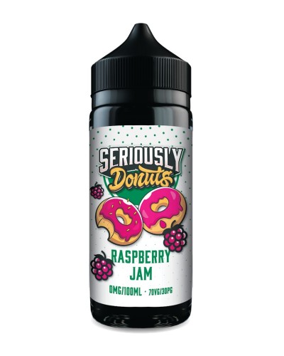 Raspberry Jam Doozy Seriously Doughnuts 100ml | Buy 2 Get 3rd £1