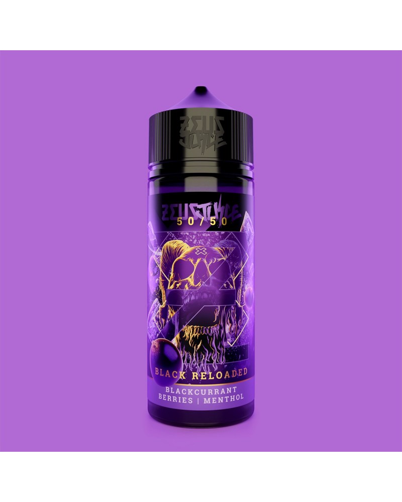 Black Reloaded Zeus Juice Shortfill 50/50 | Buy 2 get 3rd for £1