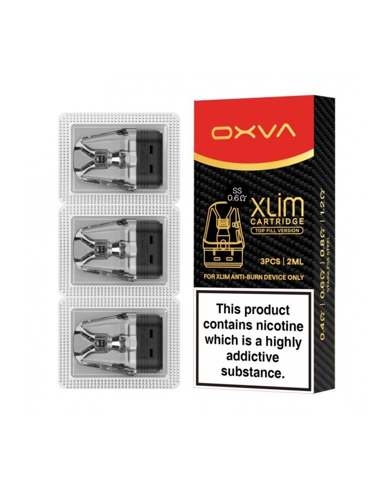 Xlim Stainless Steel Replacement Pods by Oxva