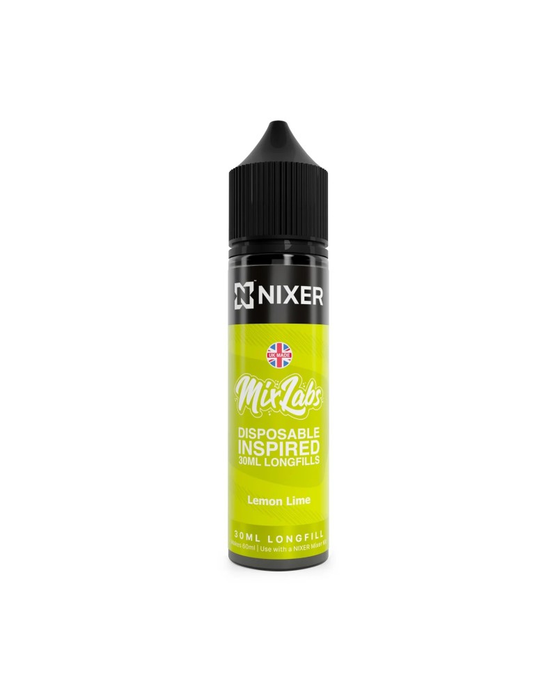 Lemon & Lime Mix Labs Longfill by NIXER