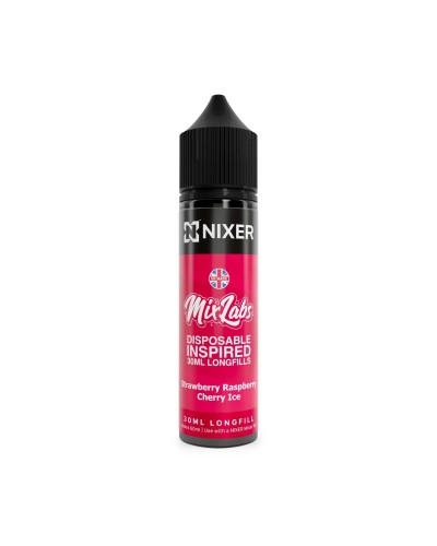Strawberry Raspberry Cherry Ice Mix Labs Longfill by NIXER