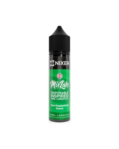 Kiwi Passionfruit Guava Mix Labs Longfill by NIXER