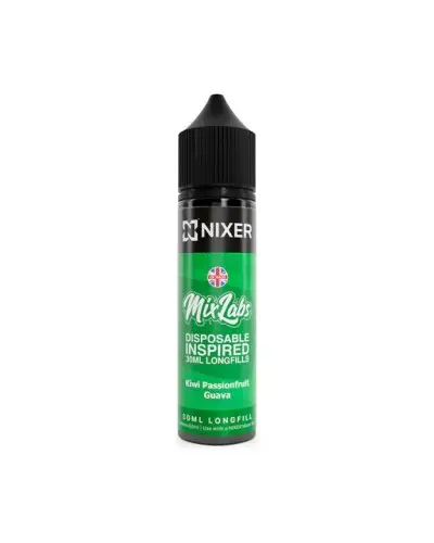 Kiwi Passionfruit Guava Mix Labs Longfill by NIXER