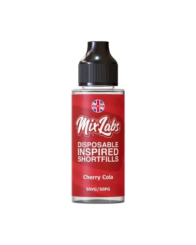 Cherry Cola Mix Labs Shortfill 100ml| Buy 2 get 3rd for £3