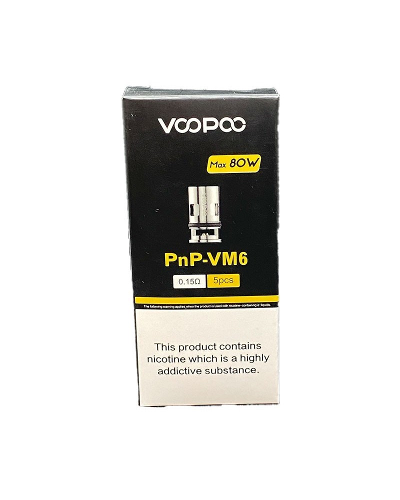 VooPoo PnP VM6 0.15 ohm Coils 5PCS