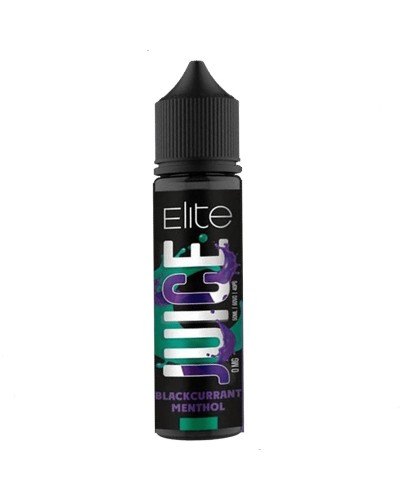 Elite eliquid - Blackcurrant Menthol 50ml bottle
