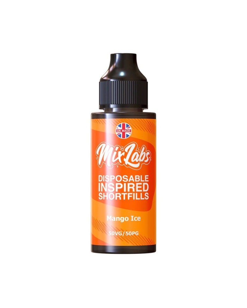 Mango Ice Mix Labs Shortfill 100ml | Buy 2 get 3rd for £1