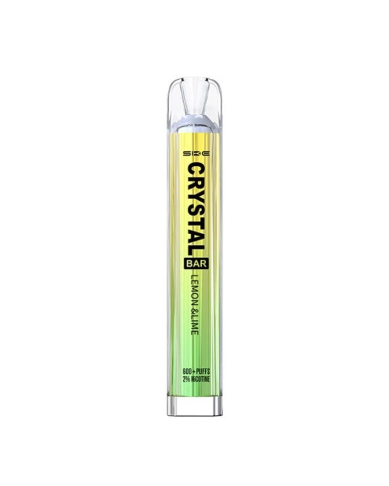 SKE Lemon & Lime Crystal 600 Puffs 600