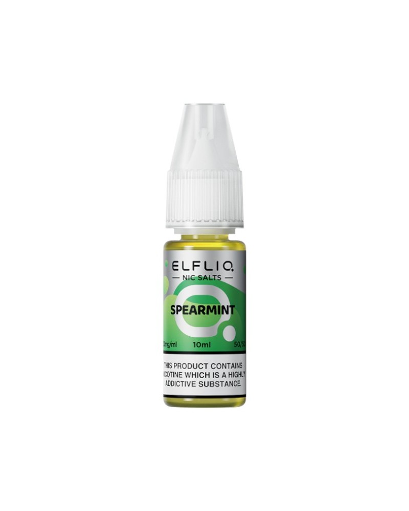 Spearmint Disposable Nic Salts 10mg & 20mg by Elf