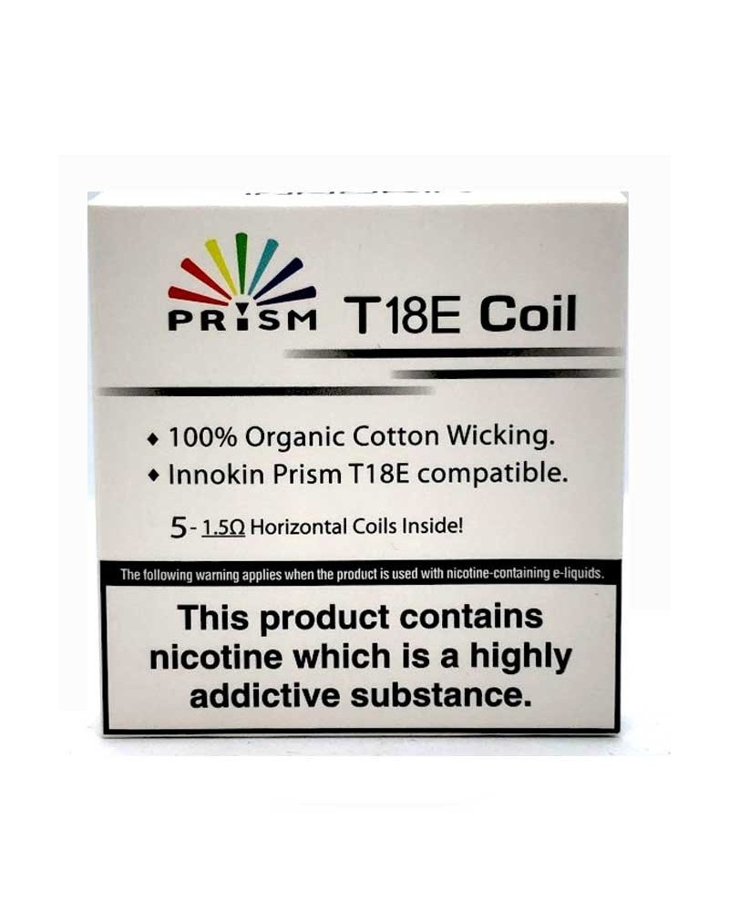 1.5ohm Innokin PRISM T18E COIL 5 PACK