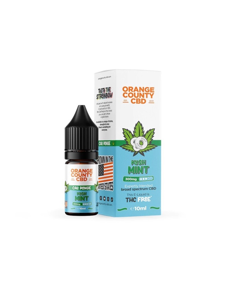 Kush Mint CBD E-Liquid (10ml) by Orange County